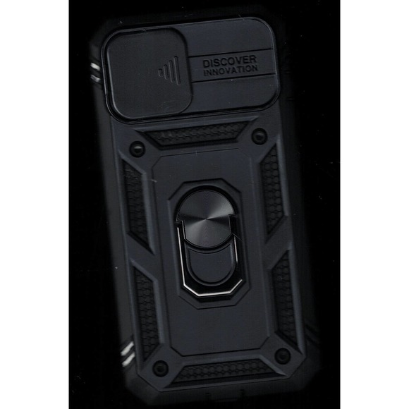 NWOT Discover Innovation Black Hard Back Case with Camera Slide Apple iPhone 11 - Picture 1 of 2